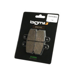 Brake Pads -BGM 79x47.1mm- HONDA Bali SJ EX 100cc 1995 (f), Bali SJ 50cc 1995 (f), Rebel CA 125cc 1999 (f), Cityfly 125cc 1999 (f)