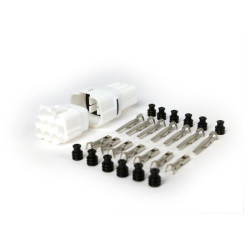 Plug Set For Wiring Loom -BGM PRO- Type Series 090 SMTO MT Sealed, Bihr, 6 Contact Plugs, 0.85-1.25mm², Waterproof