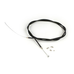 Universal Cable -Ø=1,2mm X 2500mm, Fitting Ø=5,5mm X 7mm- Used As Throttle Cable - Plaited Cable PTFE