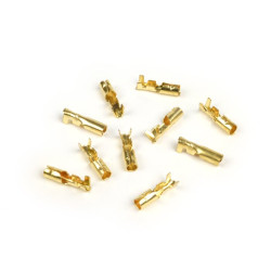 Crimp Terminal -bullet Socket 4mm Ø=0.5-1.0mm²- 10 Pcs