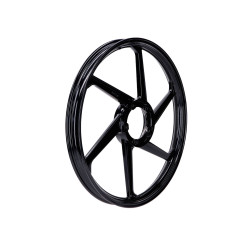 Wheel Fast-Arrow Aluminum Black 17 Inch For Puch Maxi