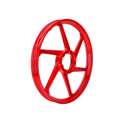 Wheel Fast-Arrow Aluminum Red 17 Inch For Puch Maxi