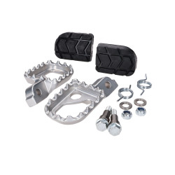 Footrest Set CNC Aluminum 16x24x3mm For Beta RR50 Enduro