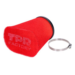 Air Filter Top Performances TPR Factory Red 70Ø
