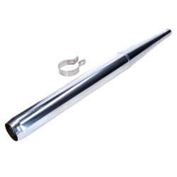 Chrome Exhaust For Zündapp CS50, ZD40