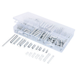 Compression And Extension Springs Assortment Box 200 Pieces