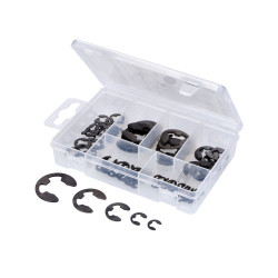 Shaft Retaining Rings Assortment Box 3-15mm 94 Pieces