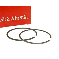 Piston Ring Set Airsal Tech-Piston 72.4cc 48mm For Derbi Senda GPR, Gilera GSM SMT RCR Zulu EBE / EBS