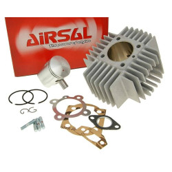Cylinder Kit Airsal Sport 65.4cc 44mm For Zylinderkit Airsal Sport 48,8ccm 38mm Für Puch Automatik, X30 Mit Kurzen Kühlrippen