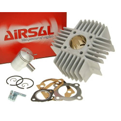 Cylinder Kit Airsal T6-Racing 48.8cc 38mm For Puch Automatic With Long Cooling Fins