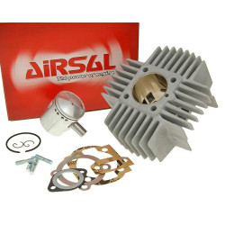 Cylinder Kit Airsal Racing 68.4cc 45mm With Long Cooling Fins For Puch Automatic