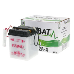 Battery Fulbat 6V 6N4-2A-4 DRY Incl. Acid Pack