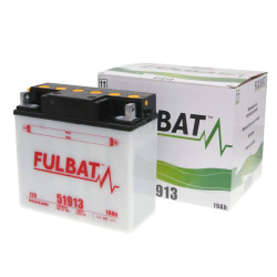Battery Fulbat 51913 DRY Incl. Acid Pack
