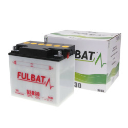 Battery Fulbat 53030 / Y60-N30L-A DRY Incl. Acid Pack