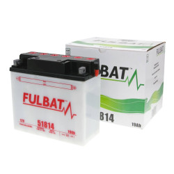 Battery Fulbat 51814 DRY Incl. Acid Pack