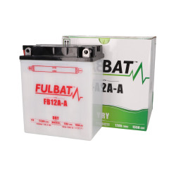Battery Fulbat FB12A-A DRY Incl. Acid Pack