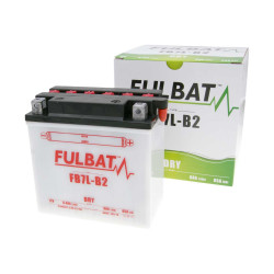 Battery Fulbat FB7L-B2 DRY Incl. Acid Pack