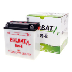 Battery Fulbat FB9-B DRY Incl. Acid Pack = FB550925