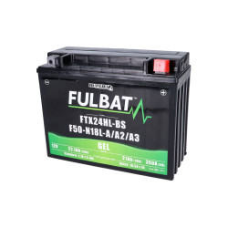 Battery Fulbat FTX24HL-BS F50N-18L-A/A2/A3 GEL For Motorcycle, Lawn Tractor, Riding Mower, Lawn Mower, Garden Tool, SSV, UTV