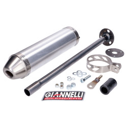 Muffler Giannelli Aluminum For Derbi GPR 50 Nude, Racing 50, Aprilia RS 50