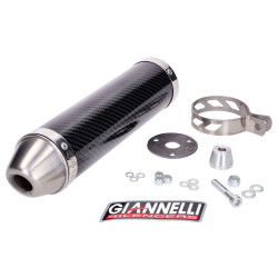 Muffler Giannelli Carbon For Yamaha TZR 50 04-15