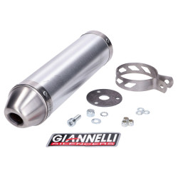 Muffler Giannelli Aluminum For Aprilia RS4 50 11-15, GPR 50 10-15