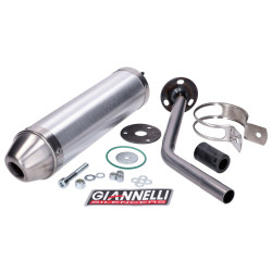 Muffler Giannelli Aluminum For Aprilia RX 99-04, MX 02-04