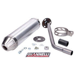 Muffler Giannelli Aluminum For Beta RR 50 Enduro / Motard 12-16, Enduro 50 Factory 15-16