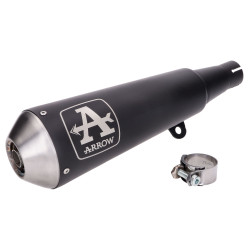 Exhaust System Arrow Pro-Race Stainless Steel Black For Brixton BX, Felsberg 125XC Euro4 2019