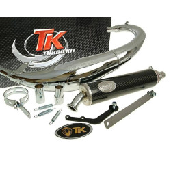 Exhaust Turbo Kit Bajo RQ Chrome For CPI SX 50, SM 50, Beeline