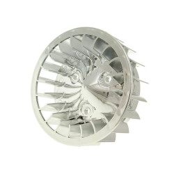 Fan Wheel Chrome For Minarelli Horizontal, Keeway, CPI, 1E40QMB