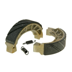 Brake Shoe Set Grooved With Springs 110x25mm