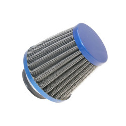 Air Filter Power 35mm Carburetor Connection Blue