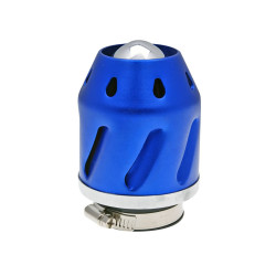 Air Filter Grenade Blue Straight Version 42/48mm Carb Connection (adapter)