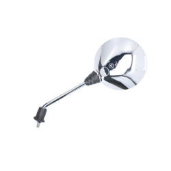 Mirror Left M8 Chromed For Vespa LX 50 2-, 4-stroke, Liberty 50-200 4-stroke
