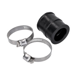 Carburetor Connector Rubber 23mm Plug-in And Clamp Fixation