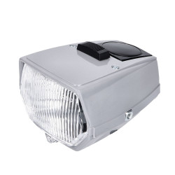 Headlight Assy Grey W/ Switch For Moped