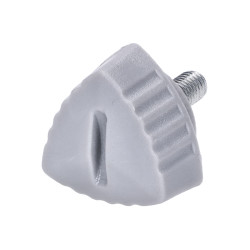 Side Cover Screw 15mm Grey For Puch Maxi