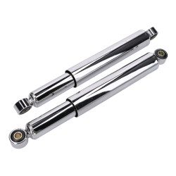 Shock Absorber Set Chrome - 340mm