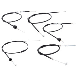 Bowden Cable Set Black For Simson Schwalbe KR51/1 (-1975)