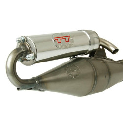 Exhaust System LeoVince TT For Kymco, SYM Horizontal AC