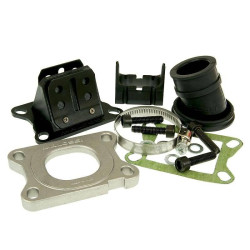 Intake Manifold Kit Malossi MHR FKM 21mm For Minarelli AM, Derbi EBE, EBS, D50B0, Generic, CPI