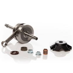 Crankshaft Malossi MHR Team RHQ 86cc / 94cc 44mm Stroke 90mm Conrod For Piaggio, SR, GP1, DNA, Runner, NRG, ZIP 50cc 2-stroke AC, LC