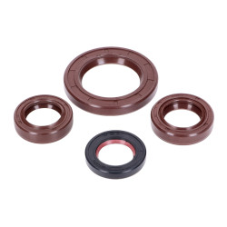 Oil Seal Set Malossi FKM For Aprilia, Gilera, Piaggio, Vespa 50cc 2-stroke AC, LC