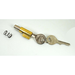 Steering Wheel Lock Spring 2 Keys Locking Bolt 8mm Cylinder Approx. 11.50mm For Puch Maxi