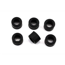 Shock Absorber Drilastic Polymer 20 X 10mm Black For Zündapp C 50 Super, Sport, GTS 50, Hai 25, CX R RS Super Combinette, KS75, Sport Combinette