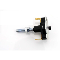 Brake Light Switch Goebel Rear Black Metal For Zündapp ZE 40, ZD 20, 25 TS, 50 CS 50, Hai R Scooter, RS Super, C Sport, GTS KS Cross, Super Water-cooled, 80, K Kreidler, Puch, KTM, Hercules MK, K, KX, Prima, Ultra, 125 BW
