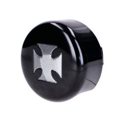 Horn Cover Iron Cross Black For Harley Davidson V-Rod