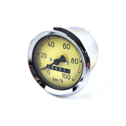 Speedometer 100 Km/h, 60mm Complete For MZ RT 125 / 1 2 3