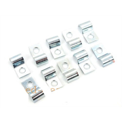 Cable And Bowden Cable Holder 6mm 10-piece For Zündapp, Kreidler, Hercules, Puch, Miele, DKW, Rixe, Moped, Moped, Mokick